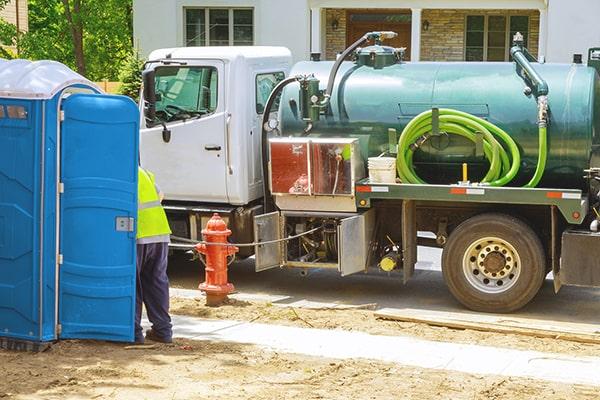 Porta Potty Rental of Apex workers